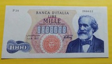 Lire 1000 Verdi 1° Tipo Repubblica Italiana  - Decr.20/5/66 FDS