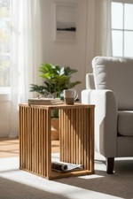 Tavolino legno teak - legno,