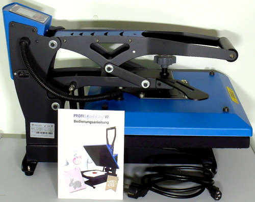 Pressa transfer pieghevole - pressa,