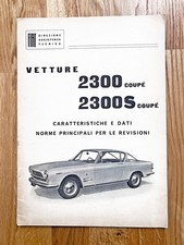 FIAT Vetture 2300 Coupé e