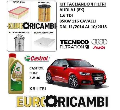 Kit tagliando filtri - kit, e