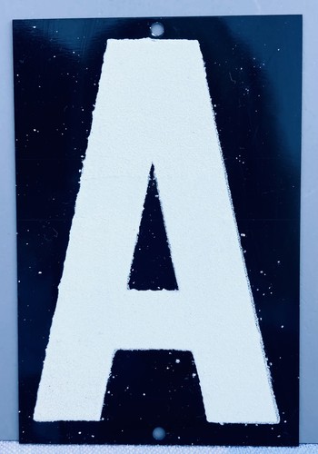 Casa riflettente lettere - "a",