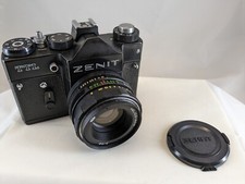 FOTOCAMERA REFLEX VINTAGE ZENIT TTL + OBIETTIVO HELIOS 44M MADE IN RUSSIA