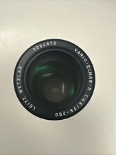 Leica Vario-Elmar-R 75-200 mm f/4.5  No Leica M Nikon Canon Micro 4/3