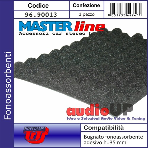Fonoassorbente spugna mm - fonoassorbente, 25
