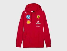 2025 - Felpa Team con cappuccio - Puma per Scuderia Ferrari HP