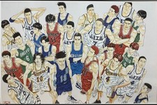 poster slam dark all star