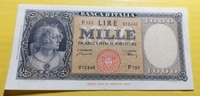 lire 1000 Ornata Di Perle Repubblica Italiana  - Decr.20/3/1947 Sup/q FDS