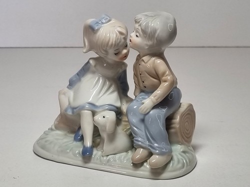 Vintage children puppy - children,