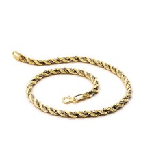 Bracciale oro 18 kt uomo/donna 18 carati 750/1000 gioiello unisex elegante