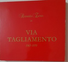 Renato Zero/ in via tagliamento 1965-70 cd tattica doppio cd Digipak  2010