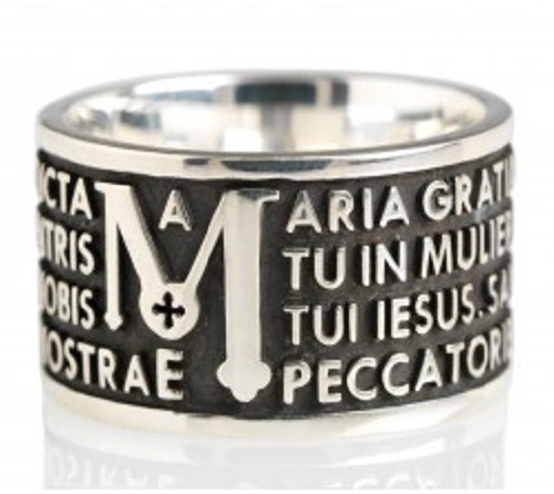Anello tuum tuam argento - tuum,