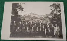 1934 RARISSIMA FOTO CARTOLINA SALCITO CAMPOBASSO MOLISE CATTEDRA AGRICOLTURA