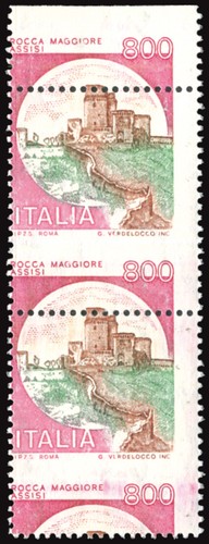 Castelli lire 800 varietà - lire,