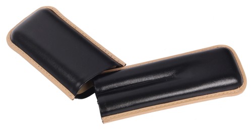 Porta sigari nero beige - porta,