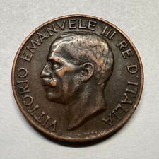 1929 Italy 5 Centesimi -