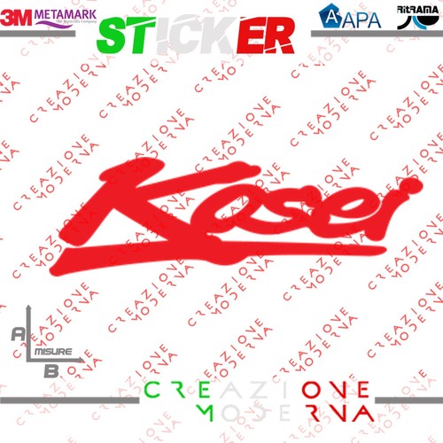 Adesivo sticker logo kosei - adesivo,