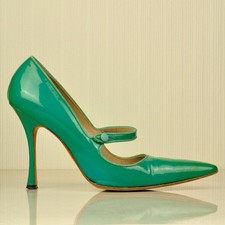 Manolo Blahnik Campari anni 90