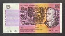 Australia  5 dollari $ 1991 #44g  - banconota qfs  (062)