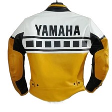 Giacca YAMAHA Moto Vera Pelle