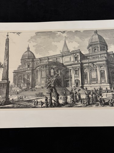 Piranesi santa maria - santa, maggiore