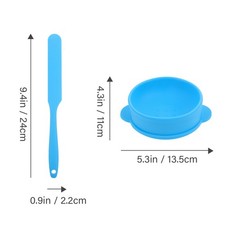 1 set di ciotola di maschera