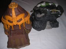 GORMITI GROTTA VARNA DI ROSCAMAR +FORTEZZA DI ROCCIA GIOCATTOLI VINTAGE