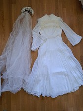 Abito da Sposa vintage anni 70