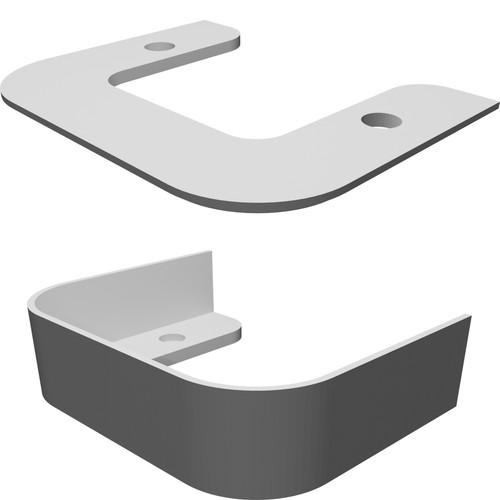 Supporto parete per apple - apple, tv