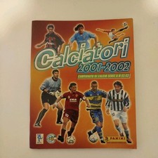 CALCIATORI PANINI 2001 02 2002 ALBUM FIGURINE COMPLETO (No aggiornamenti)