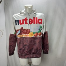 Articolo e4695 felpa uomo Nutella multicolore, taglia M, ascelle 55cm, spalle 47