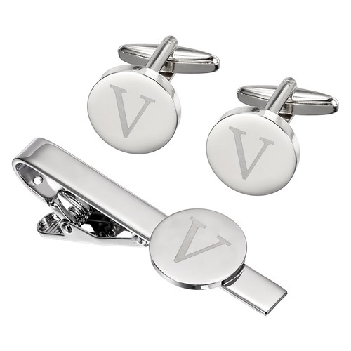 For men engraved initial - for, v