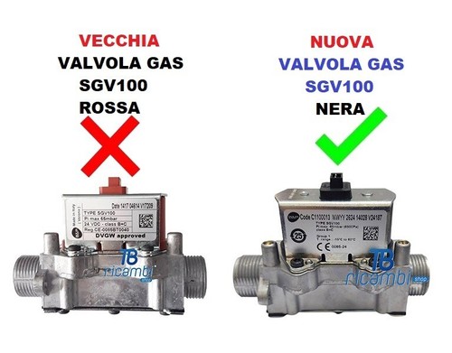 Nuova valvola gas - valvola, b&p