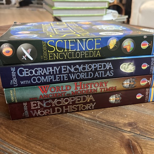 Lot usborne encyclopedia - 4,