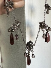 Antique silver necklace art - antique,