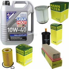 Inspektionskit Filtro LIQUI MOLY Olio 5L 10W-40 per Renault Kangoo KC0/1_ 1.2