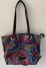 Borsa tote ETRO Milano blu e