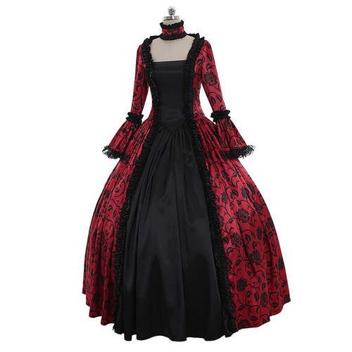 Costume cosplay gotico vestito