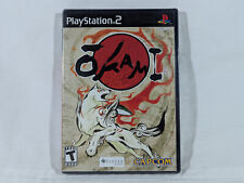 Sony PlayStation 2 PS2 Okami Capcom Nera Nuova Sigillo Rotto Leggi Desc