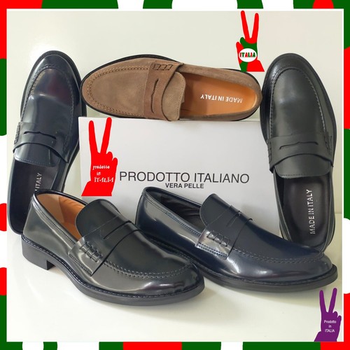 Scarpe uomo pelle mocassino - uomo,