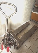 Transpallet  manuale acciaio inox 