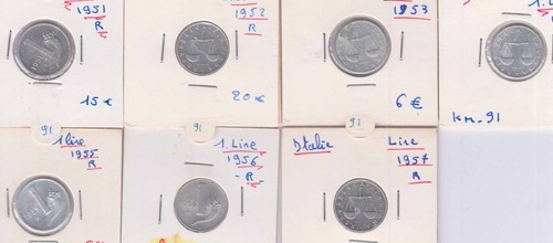 Italy italia lire 1951 - italia,