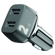 CELLULAR LINE Carica Batteria 12V 24W 2 USB