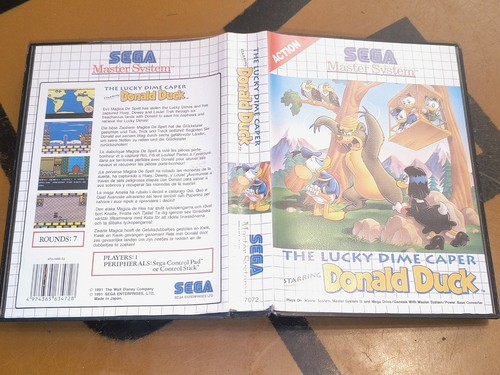 Sega master system donald - sega,