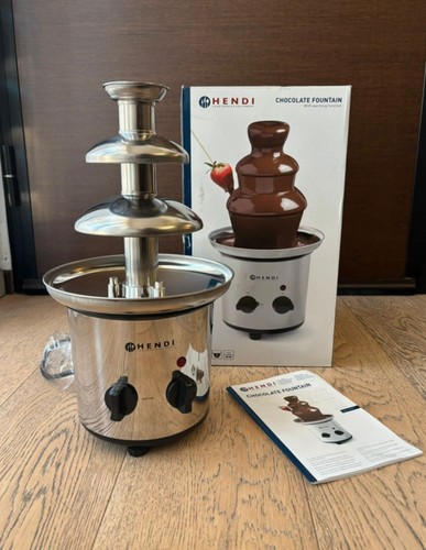 Fontana cioccolato acciaio - di,