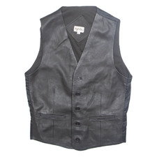 Angela Litnico Gilet Uomo Nero