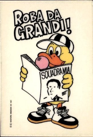 Figurina juve squadra - figurina, mia