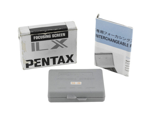 Pentax focusing screen - pentax,
