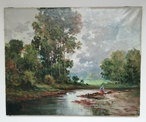 Quadro dipinto olio firmato - olio,