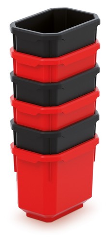 Set contenitori plastica - set, 6